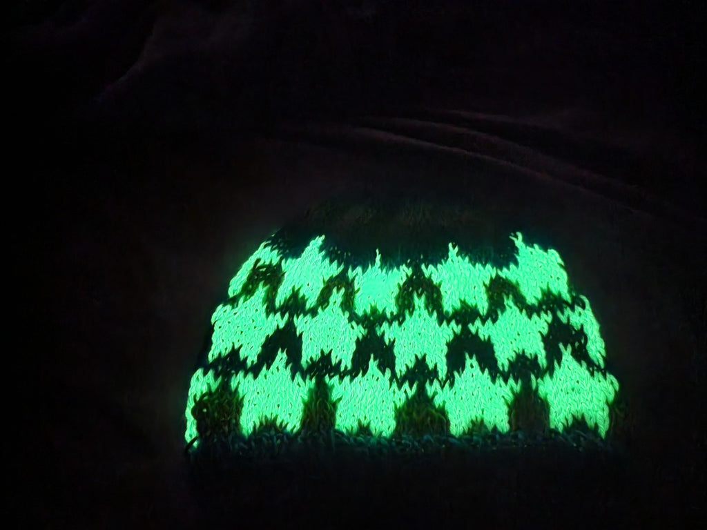 Glow in the dark star hat