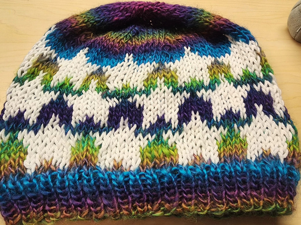 Glow in the dark star hat