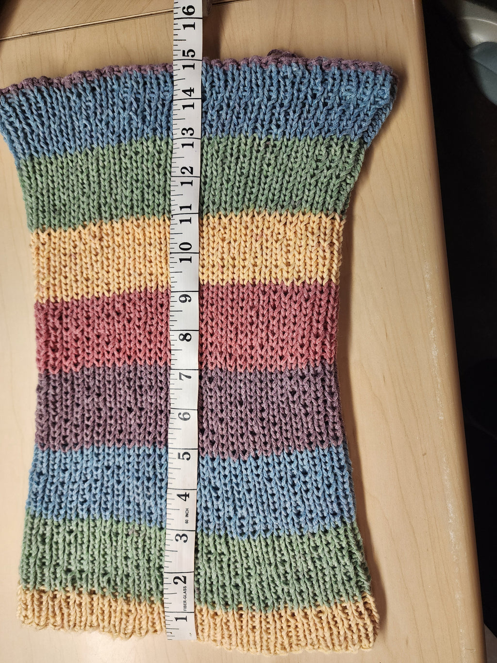 Ribbed cowl
