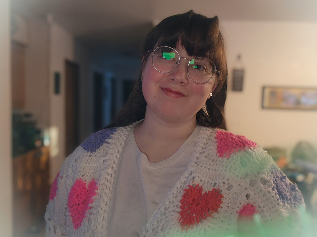 Sweet heart cardigan
