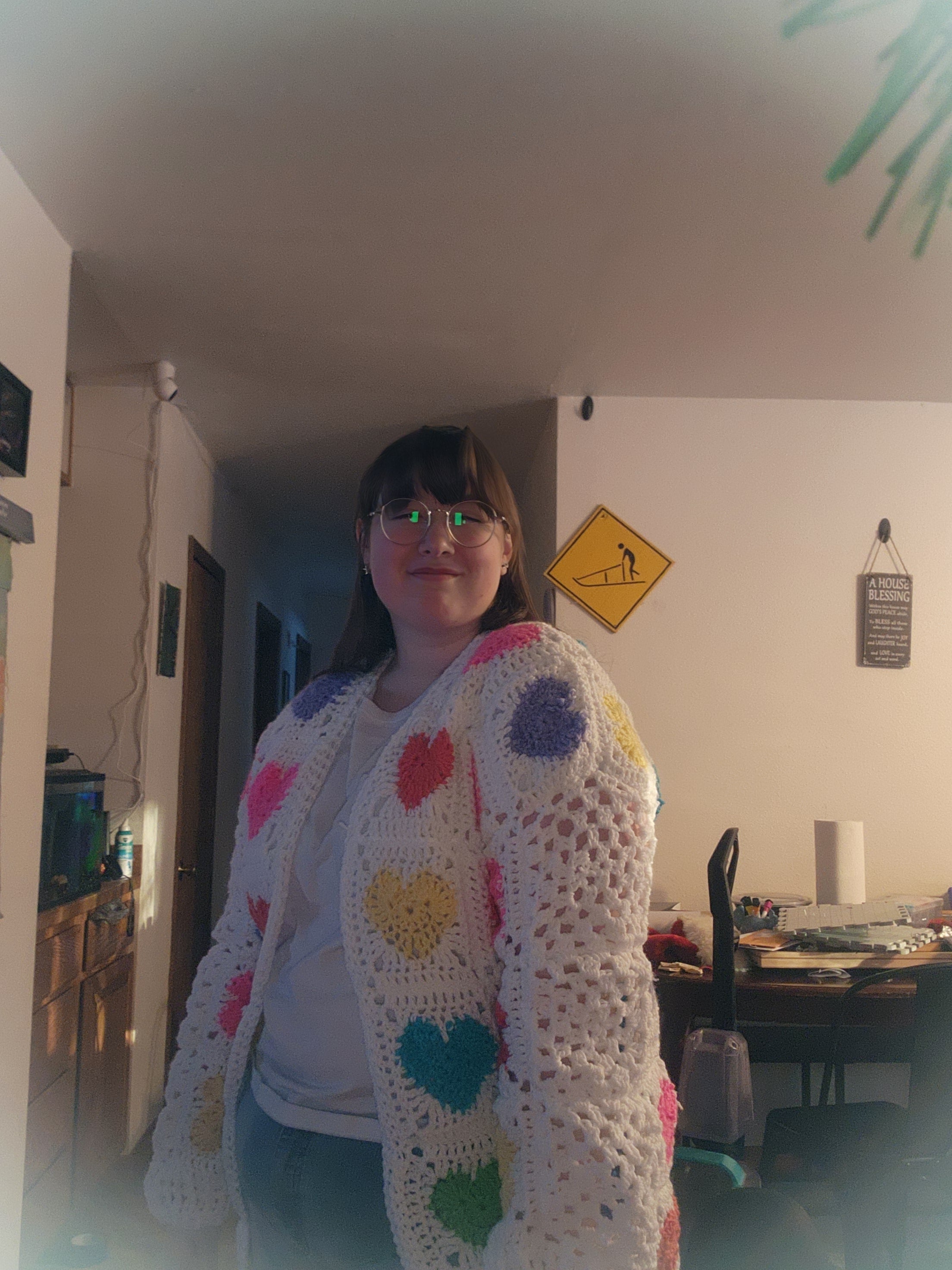 Sweet heart cardigan